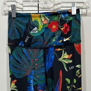 Nike Power 7/8 High-Rise Training Leggings - Tropical Floral